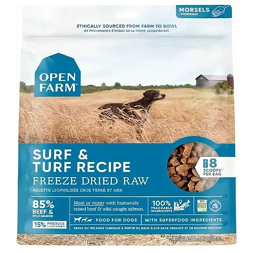 Open Farm - Grain Free Surf & Turf Recipe Freeze Dried Raw Dog Food